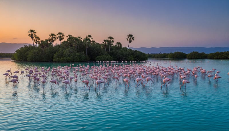 What Extravagant Word Describes A Group Of Flamingos?